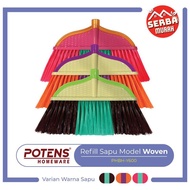 Woven Broom Head Refill / Soft Silk Nylon Broom Head Refill