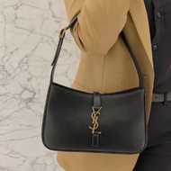 日常百搭款✨99新🆕Ysl聖羅蘭黑金hobo手提單肩腋下包