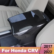 Honda CRV CR-V 2017 2018 2019 2020 2021 2022 ABS Car Armrest Box Protective Sticker Cover Trim Acces