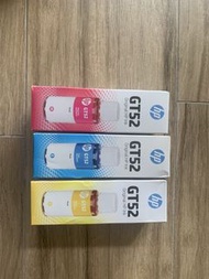 HP GT52 原裝墨水 (紅、藍、黃)