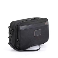 2023 NEW Tuming TUMI 2203168D3 Alpha 3 Ballistic Nylon Men's Business Travel Clutch Washing Bag 【Free engraving letters】 【Special Offer】