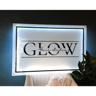 (ONE DAY SHIPPING IMMEDIATELY) CUSTOMbebas ACRYLIC SIGN BOARD ACRYLIC BOARD/ ACRYLIC LOGO BOARD/ ACR
