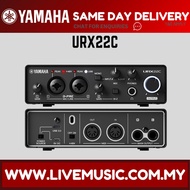 Yamaha URX22C USB-C Audio Interface - Black ( URX 22C URX-22C ) Replace UR22C UR-22C
