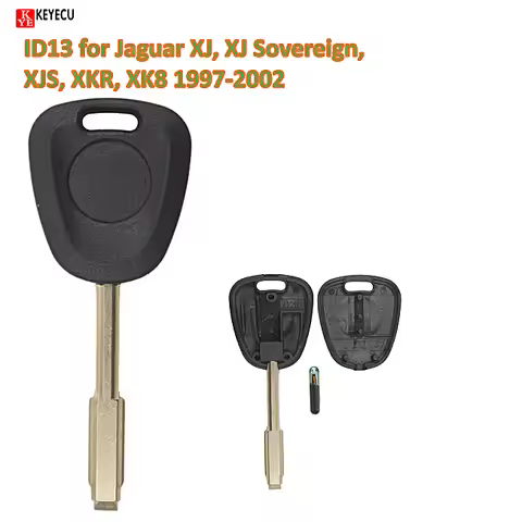 KEYECU Replacement Transponder Key Fob With Chip ID13 For Jaguar XJ, XJ Sovereign, XJS, XKR, XK8 199