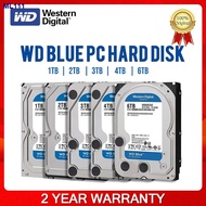 ✈▼⊕[NEW W] New Western Digital WD Blue 6TB 4TB 2TB 1TB Hard Drive HDD SATA III 6 Gb/s 5400 RPM 3.5 quot; Harddisk  For D