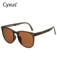 Cyxus polarized sunglasses foldable UV400 TR90 material TAC polarized lens 1019W02