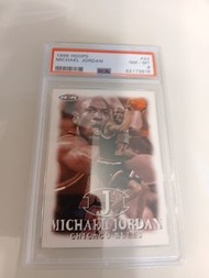 1998 Hoops Michael Jordan 芝加哥公牛隊 簽名卡 PSA8