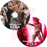 K-POP DVD 2025 コーチェラ フェスティバル Week1-2 LISA 2枚SET 2025.04.11/18 Coachella BLACKPINK ブラックピンク リサ KPOP DV