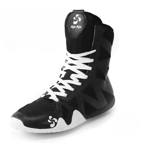 Shoe High Top Gym Training Shoe Professional Wrestling Sneakers Men Non-Slip Men Boxing Sneakers Goo
