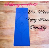 Tpe yoga Mat 8mm Thick 1 Layer Premium Grade With Anti-Slip Routing; Cheap Genuine yoga yoga Mat