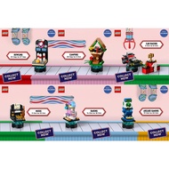 [BOB] Original LEGO Mini Hobbies Collectable Box + 6 Mini Hobbies  bricktober 2023 New Sealed