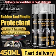 Car Plastic Coating 450ml Car Plastic Restore Plastic Restorer Plastic Nano Coating Waterproof Wear-