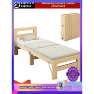 AUS Foldable Bed Widening Splicing Artifact Extension Simple Solid Wood Bed Extension Bed Seamless A