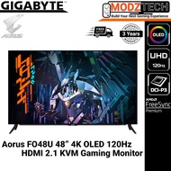 Aorus FO48U 48" 4K OLED 120Hz HDMI 2.1 KVM Gaming Monitor