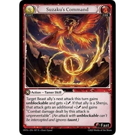 Grand Archive TCG - Suzaku's Command (R)(Foil) - Abyssal Heaven