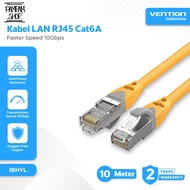 VENTION IBHYL LAN Cable RJ45 Cat6A UTP Gigabit Ethernet UTP 10Gbps Cable 10M 10 Meter SSTP SFTP Yell