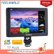 FEELWORLD T7 Plus 7นิ้วจอภาพกล้อง4K HDMI IPS 1920X1200หน้าจอพร้อม HD Video Assist 3D LUT Field Monit