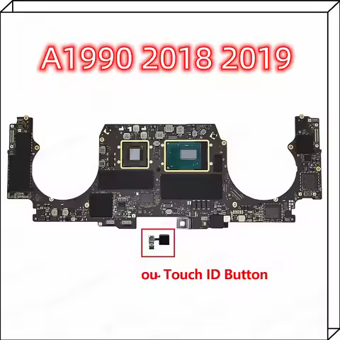 Original a1990 logic map for MacBook Pro 15 inch Retina a1990 map mother i7 i9 256gb 500GB 1tb with 