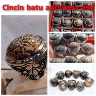 Cincin batu anti wisa asli alami nyedot racun