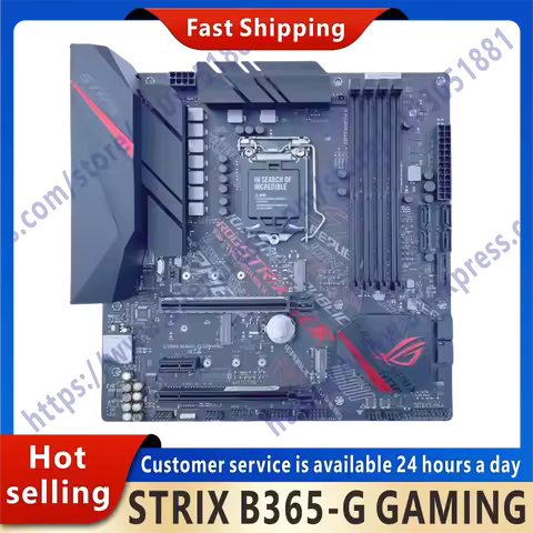 Used ROG STRIX B365-G GAMING original desktop computer B365 B365M DDR4 motherboard LGA 1151 i7/i5/i3