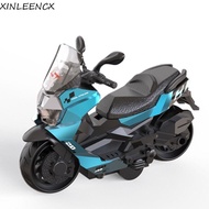 XINLEENCX Alloy Motorcycle Model, Miniature Diecast Simulation Motorcycle Toy, Children Car Toy Iner