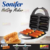 SONIFER SF-6040 Electric Hot Dog Maker Sausage Stick Crispy Corn Dog / Pemanggang Roti Sosej