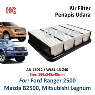 Leppon Air filter Ford Ranger 2500 pickup 4x4 Mazda B2500 D Mitsubishi legnum Penapis  6A12 6A13 AN-