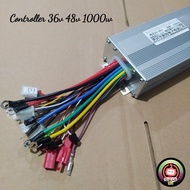 terbaru Controller 36v 48v 1000w bldc brushless kontroler selis motor