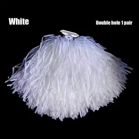 1pair 9 Colors Fancy Competition Flower Dance Party Decorator Club Sport Supplies Cheerleader pompom