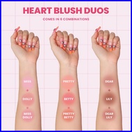 ☫ ¤ ☃ Chu Chu Beauty Heart Blush Duo in Miss Dolly