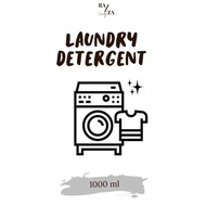 BOTOL Refill Botol Minimalis Aesthetic Cairan Laundry Kitchen & Cleaning (Label Costum)