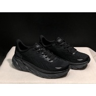 Hoka one one Clifton 8 running shoes Shock Absorption Sneakers All black