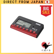 KORG Metronome MA-2 BKRD Black Red - Ideal for wind ensembles, brass bands, orchestras, guitar, voca