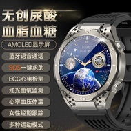 JA01 Smart Watch AMOLED Call S0S Blood Pressure ECG ECG Smart Watch Healthy