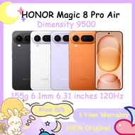 Honor Magic 8 Pro Air Dimensity 9500 5000mAh battery | 80W fast charging | 155g 6.1mm | 6.31-inch 12