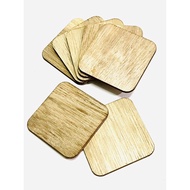 ❤️🌹JSE🌹❤️(10pcs)Tapak Kayu Kosong Untuk Keychain/Fridge Magnet