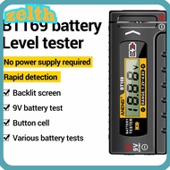 ZELTH Battery Level Detector, Button Cell Check 1.2V-4.8V Digital Battery Tester, Portable Diagnosti