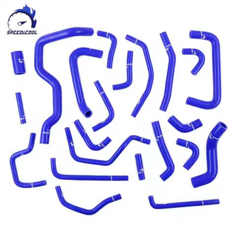 SPEED&COOL For 1989-1993 Toyota MR2 MK2 Rev1-2 2.0 Turbo 3SGTE Engine Silicone Ancillary Coolant Bre