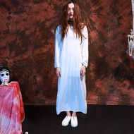 Cosplay Sadako Sadako Girl Ghost Costume Haunted House Ghost Festival Costume Costume Red White Hall