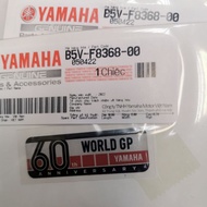 60TH ANNIVERSARY WORLD GP YAMAHA EPOXY EMBLEM ORIGINAL B5V-F8368-00