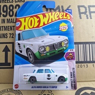 Hotwheels ALFA ROMEO GIULIA T1 SUPER 2025 195/250 Metal Car (kg25)