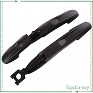 [FigatiaMY] 2 Pieces Mountain Bike Mudguard Extended Design Full Cover Two-Wheeler Mudguard Bike Mud