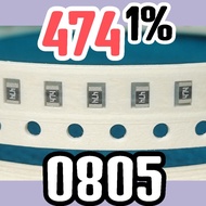 10pcs Chip resistor smd 4703 474 470K 1% size 2012 0805 470 Kohm 470Kohm