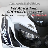 Motorcycle Decal Reflective Africa Twin Sticker for Honda CRF1100 CRF1000 XRV 750 CRF 1100 1000 L Ac