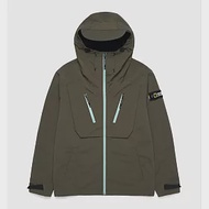 National Geographic 男 WINDBREAKER JACKET 風衣外套 淺軍綠 95 綠色