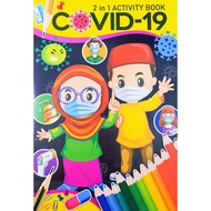 COVID-19 Education Book B5 2 in 1 Activity Book - COVID-19