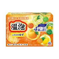 日本溫泡奢華碳酸入浴錠 四種柚子味 (20錠入) #平行進口