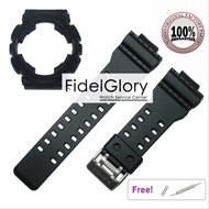 GA-100 GA-110 GA-120 GD-100 GD-110 etc. All Black Matte Bezel and Strap