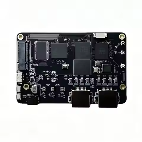 H5000M 5G CPE Router WIFI7 Development Board MT7987+MT7991 Dual 2.5G Ethernet Ports For RM500Q RM520