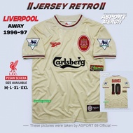 ASPORT LIVERPOOL RETRO AWAY 1996 1997 CREAM